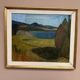 Swedish Oil on Canvas – “Landscape” by Per Englund – 1956