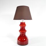 Scandinavian Modern Oxblood Red Table Lamp  by Gert Nyström for Hyllinge