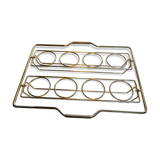 Plateau porte verre métal Vintage