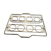 Plateau porte verre métal Vintage