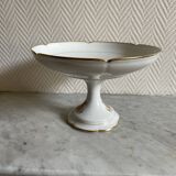 Coupelle monogramme piédouche