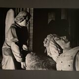 Silver gelatin photograph by Bernard Darot, Tomb of Francis II, An angel, 20th century