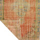 Anatolian handmade vintage rug 230 cm x 136 cm