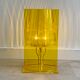Lampe de table en acrylique jaune Kartell Take conçue par Ferruccio Laviani, Vintage
