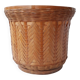 Wicker cache-pot