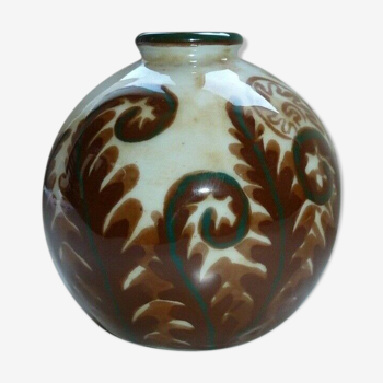 Ancien vase boule Art déco