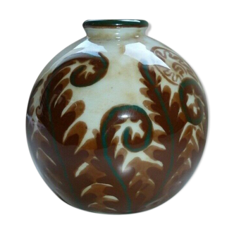 Ancient Art Deco ball vase