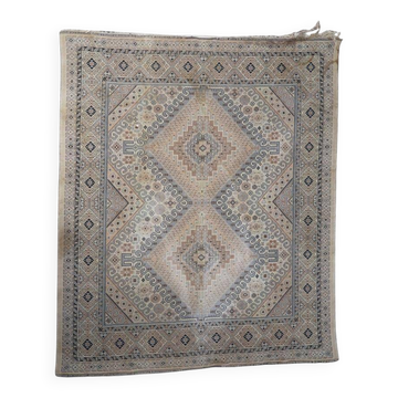Vintage Caucasian Shirvan Kilim 136cm x 160cm 1950s