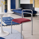 Seventies chrome vintage dining chairs