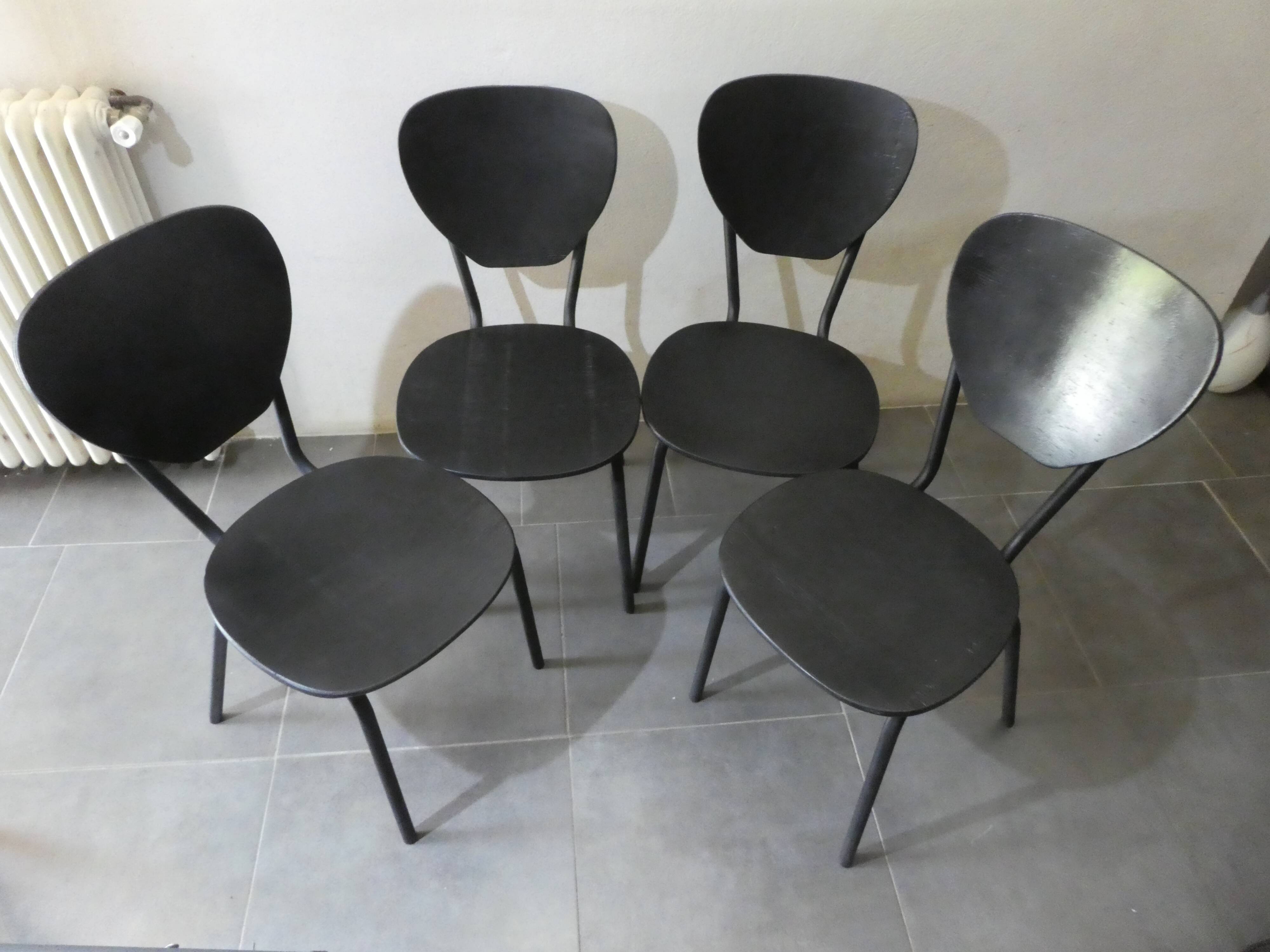 4 vintage chairs