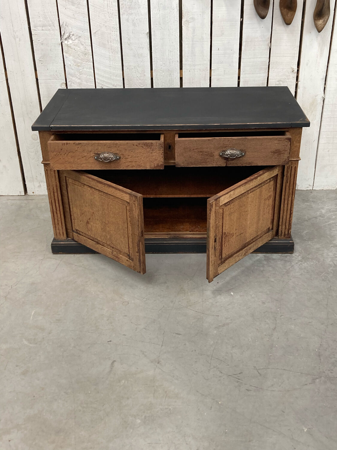 Old low sideboard  tv cabinet
