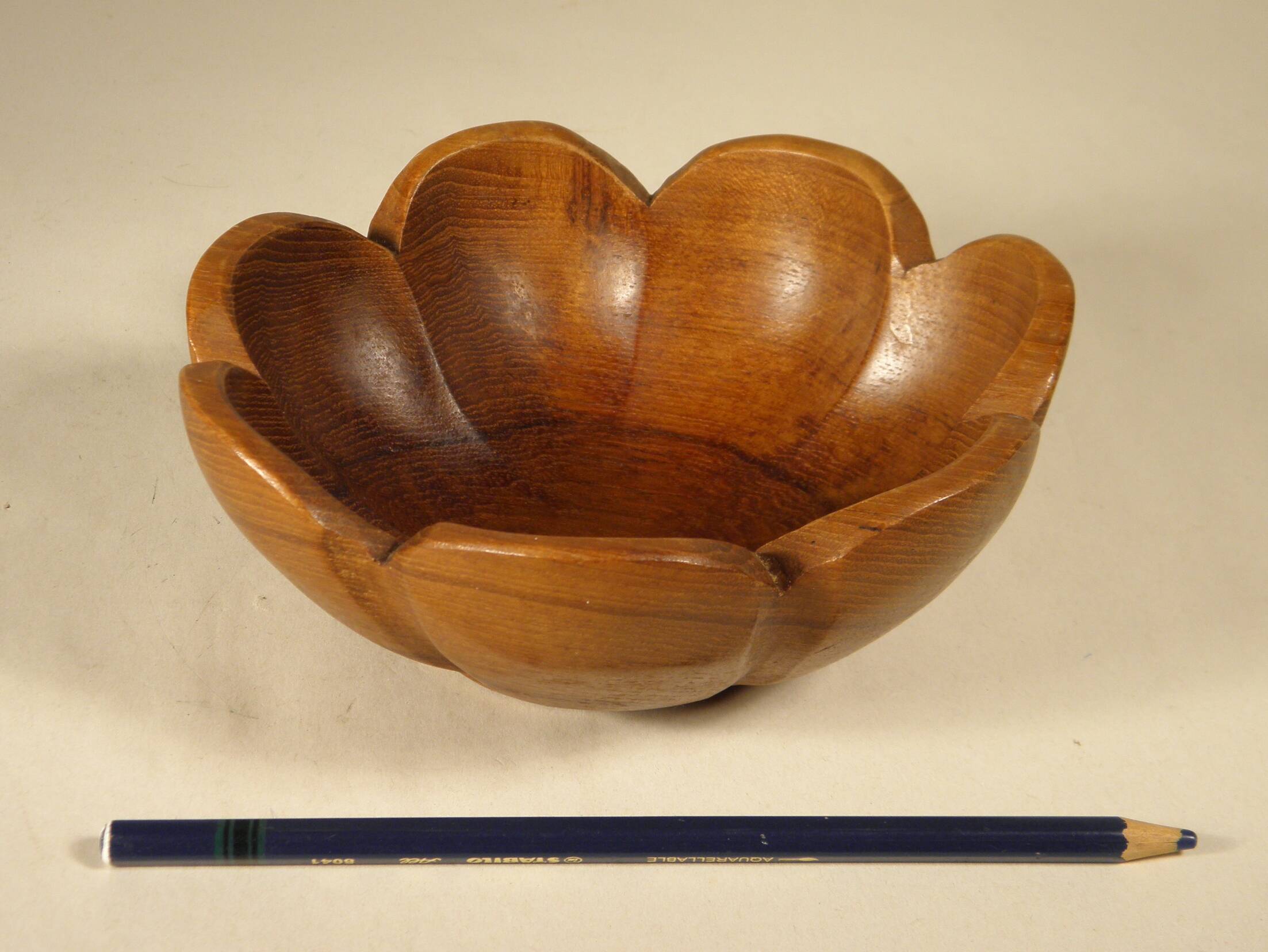 Teak storage cup 15 cm