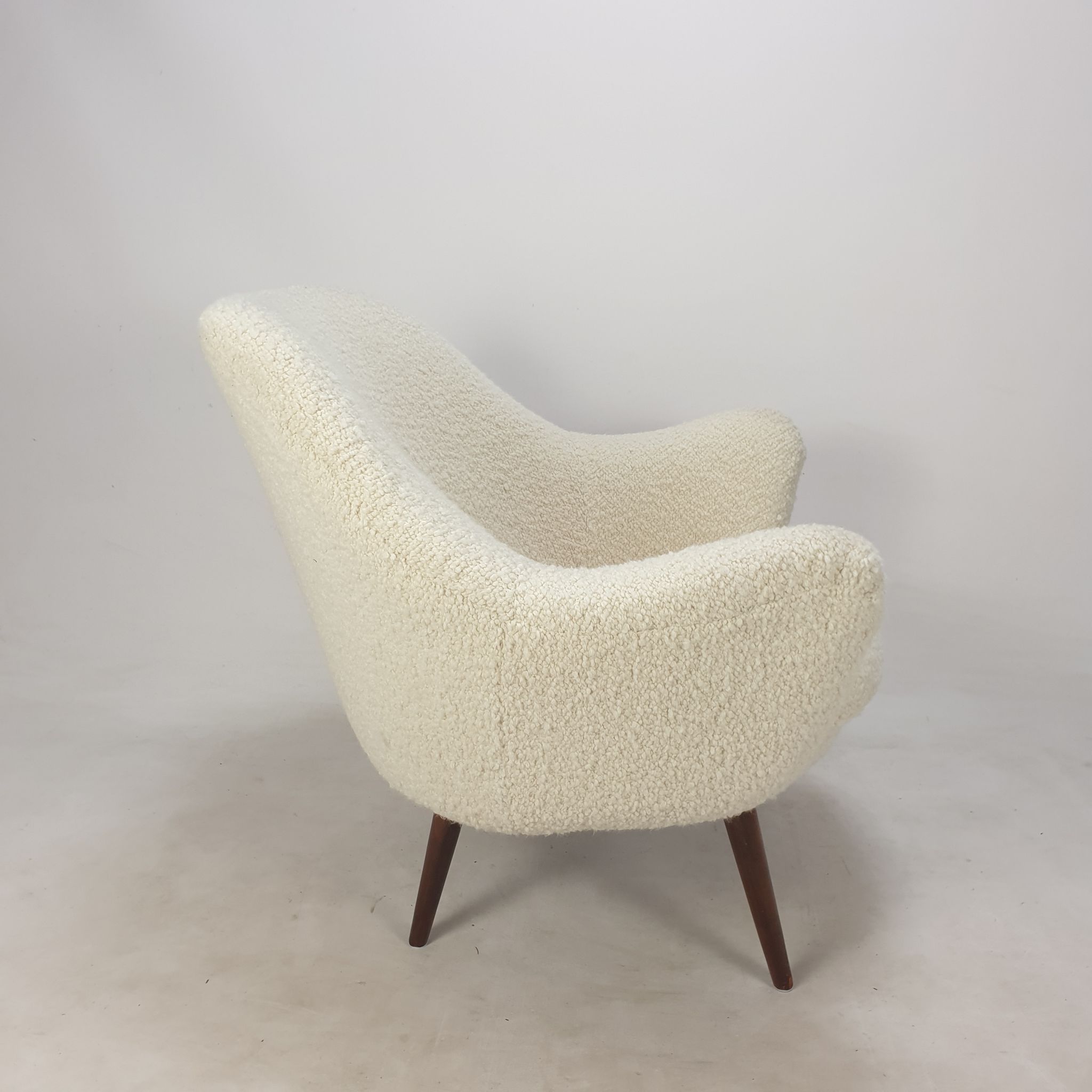 Mid century scandinavian lounge chair, 1950's