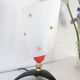 Rockabilly side lamp, perspex and brass, Pierre Guariche style, 1950