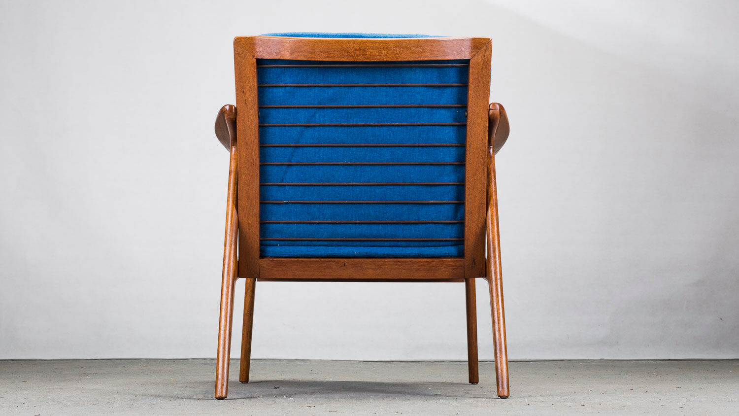 Danish teak framed lounge chair, 1960s