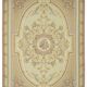Handmade European Vintage Aubusson Kilim 307 cm x 429 cm