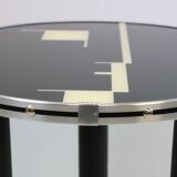 Decorative Side Table, Bauhaus Style, Comtemporary Design, Art Work