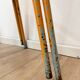 Pair of vintage bistro chairs "Street Art"