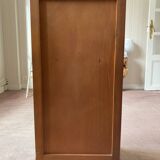 Cherry wood secretary desk with 3 drawers