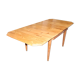 Table extensible pin massif