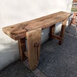 Old carpenter's workbench