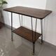 Vintage Side Table/Serving Cart on Wheels - 1950s/60s Style