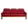 Canapé lounge trois places vintage de style scandinave, 1970