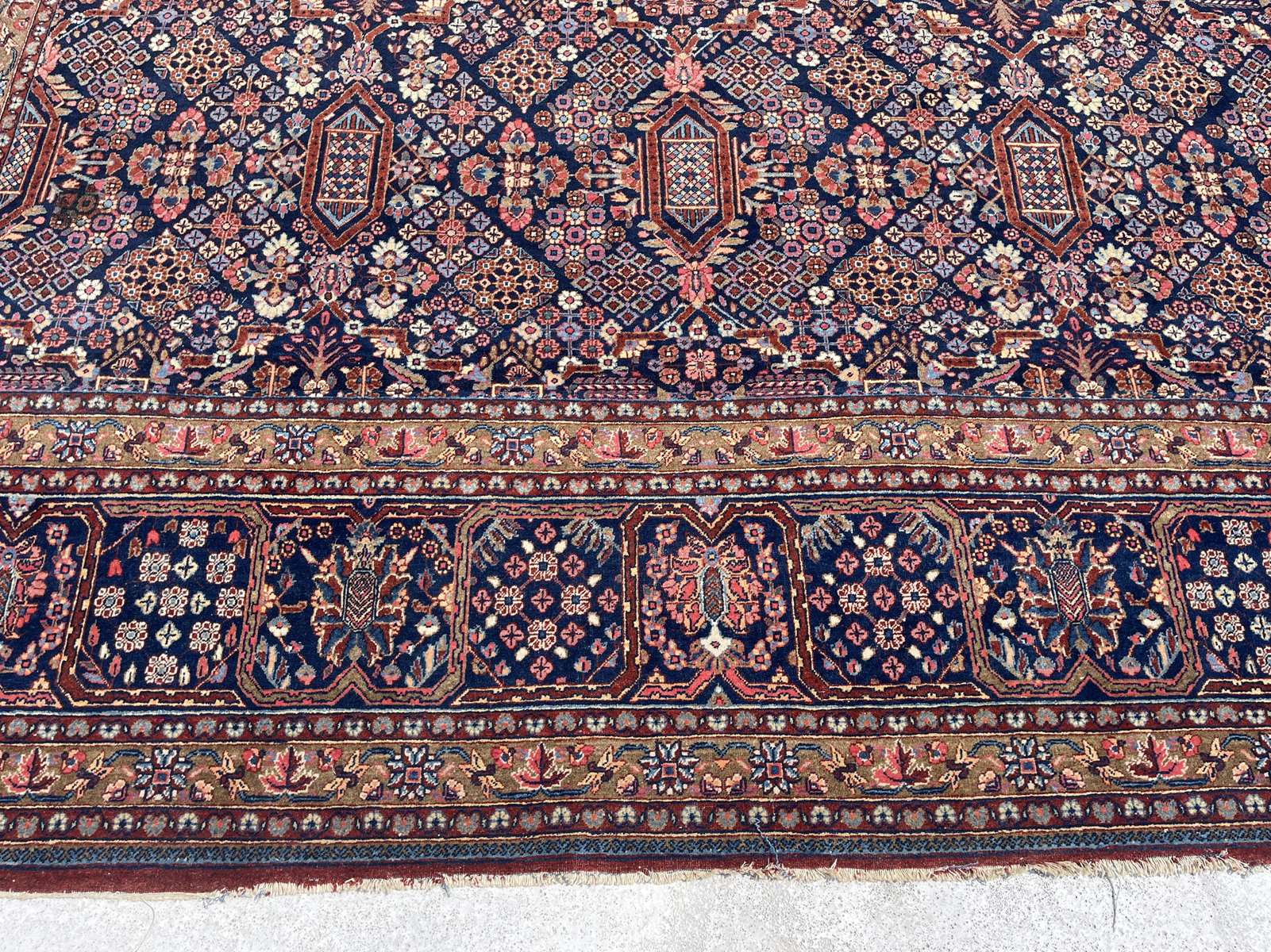 handmade wool Iranian rug
