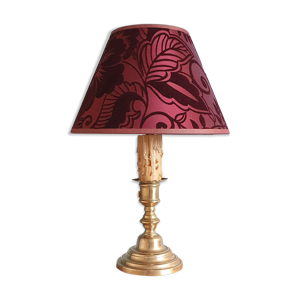 lampe en bronze doré