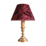 Lampe en bronze doré