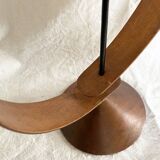 Danish teak candle holder