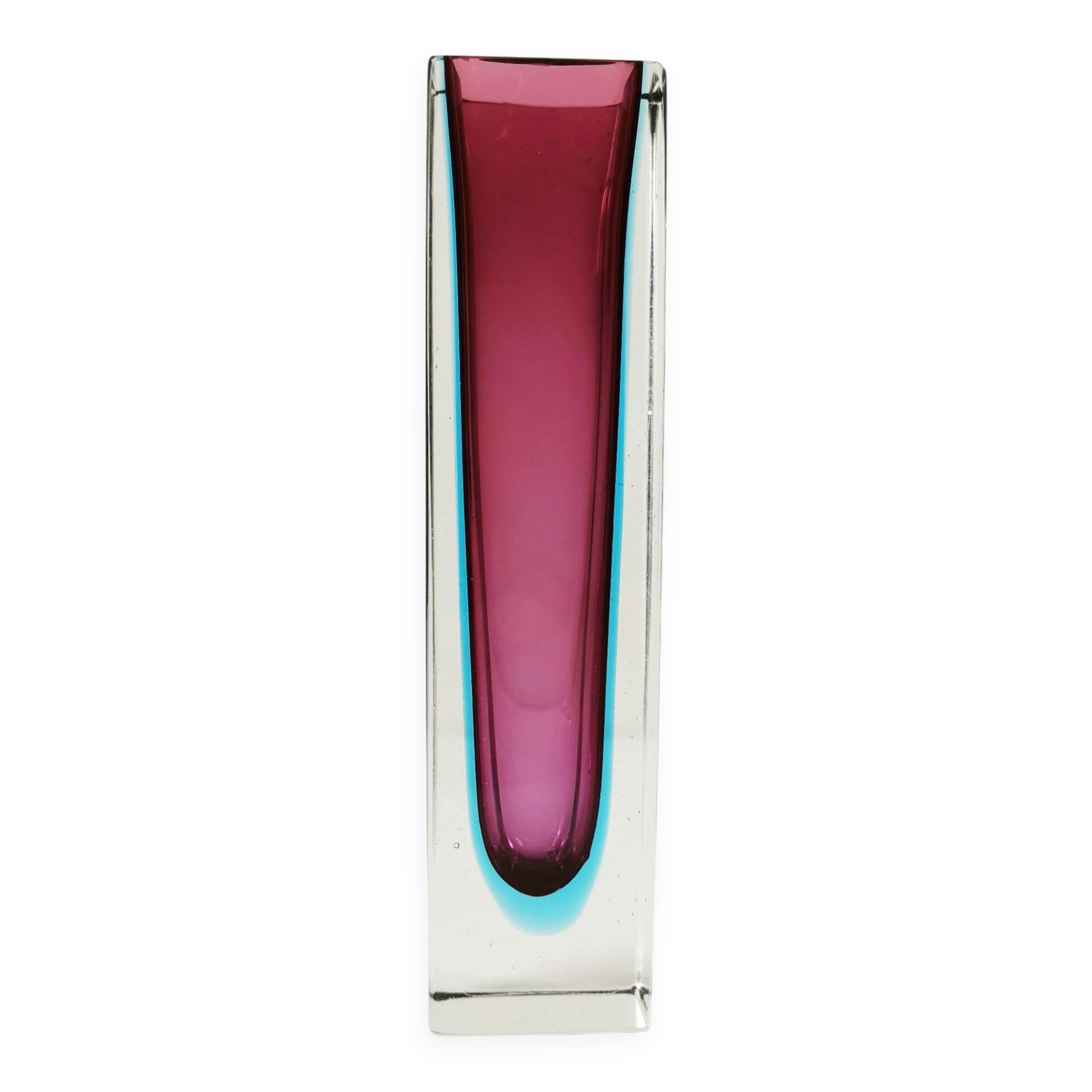 Vase Murano Sommerso – Modernisme italien, années 1960