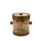 Hollywood regency golden Ice Bucket, France ca. 1970s