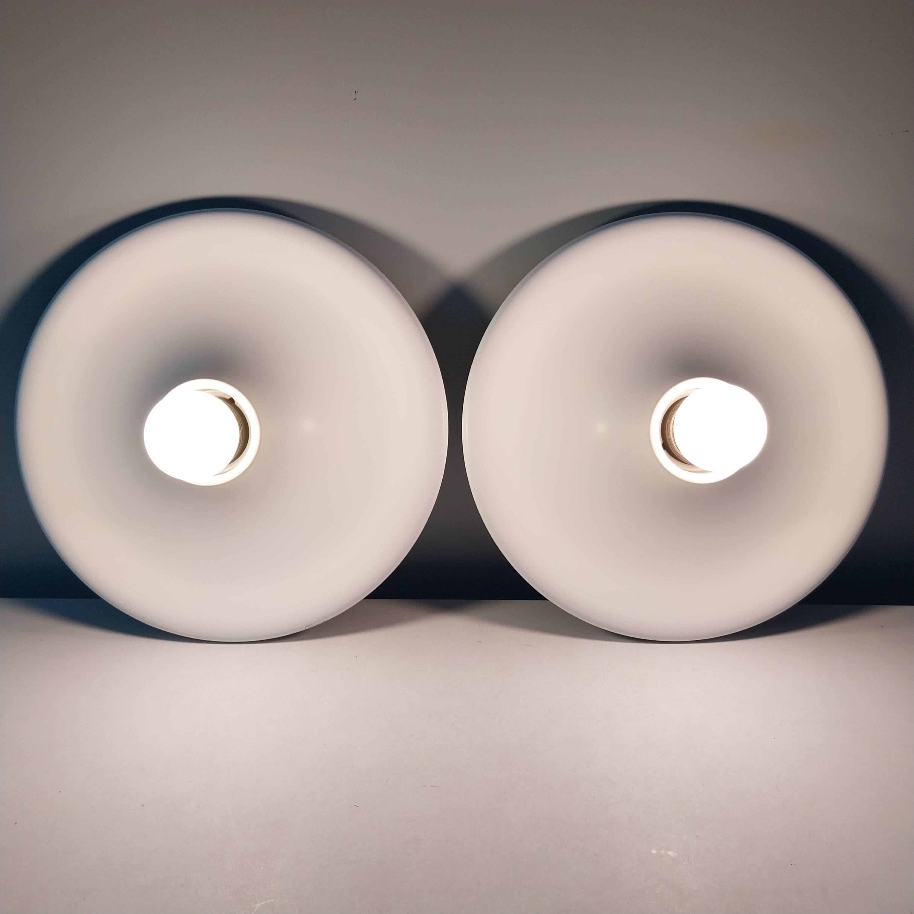 Italian design wall lamps Targetti - 70's