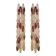 Set of Two Contemporary Wall Sconces With Multicolored "Poliedri" Murano Gl