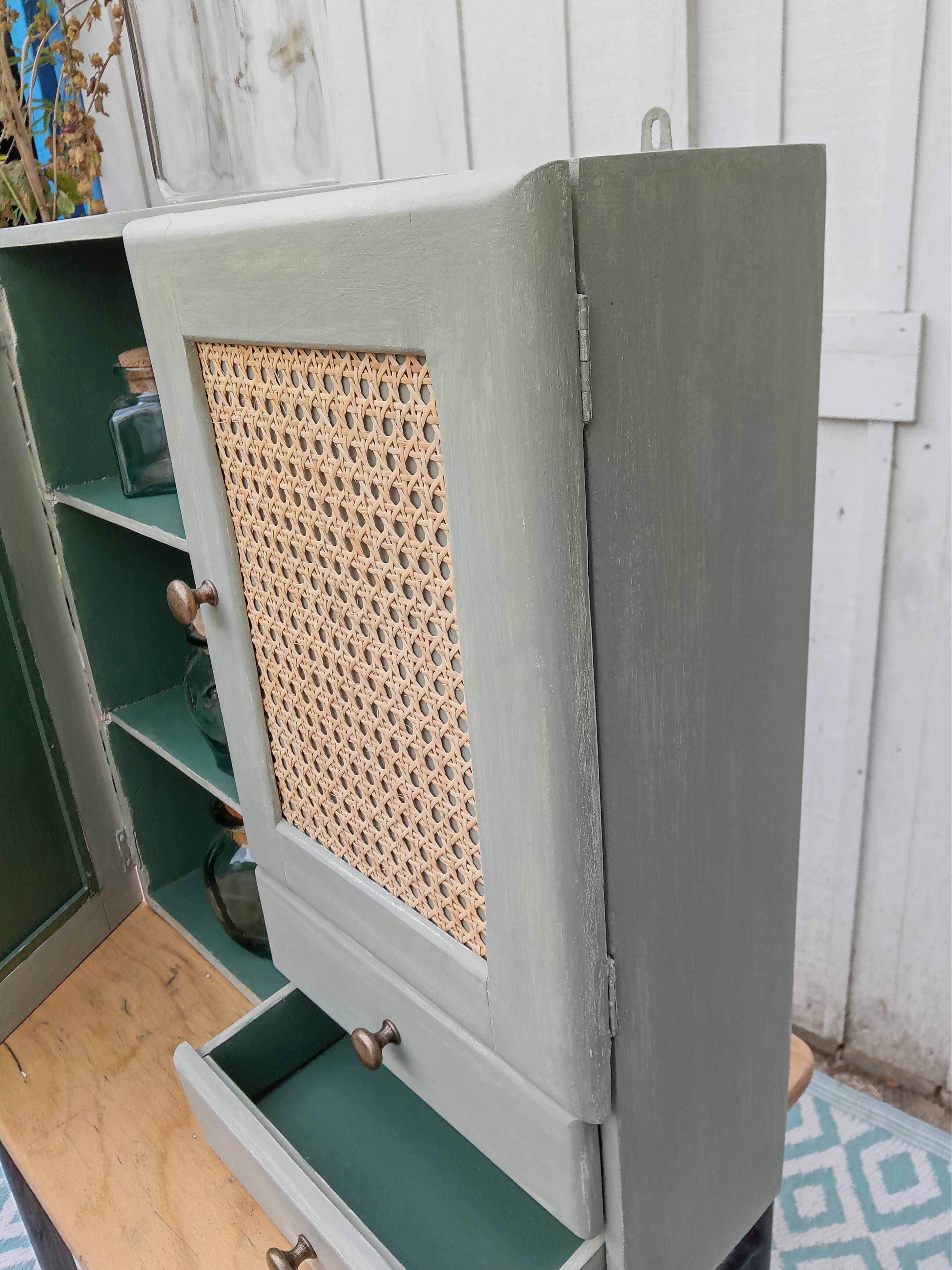 Wooden / canning toilet cabinet