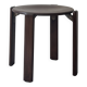 Tabouret, table d'appoint en bois de hêtre  Bruno Rey, Suisse 1970