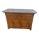 Commode Louis-Philippe en ronce de noyer avec marbre rosé – XIXe siècle