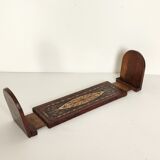 Extendable wooden bookhouse