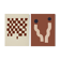 Pair of prints, checkered wall art set of two, 50x70cm