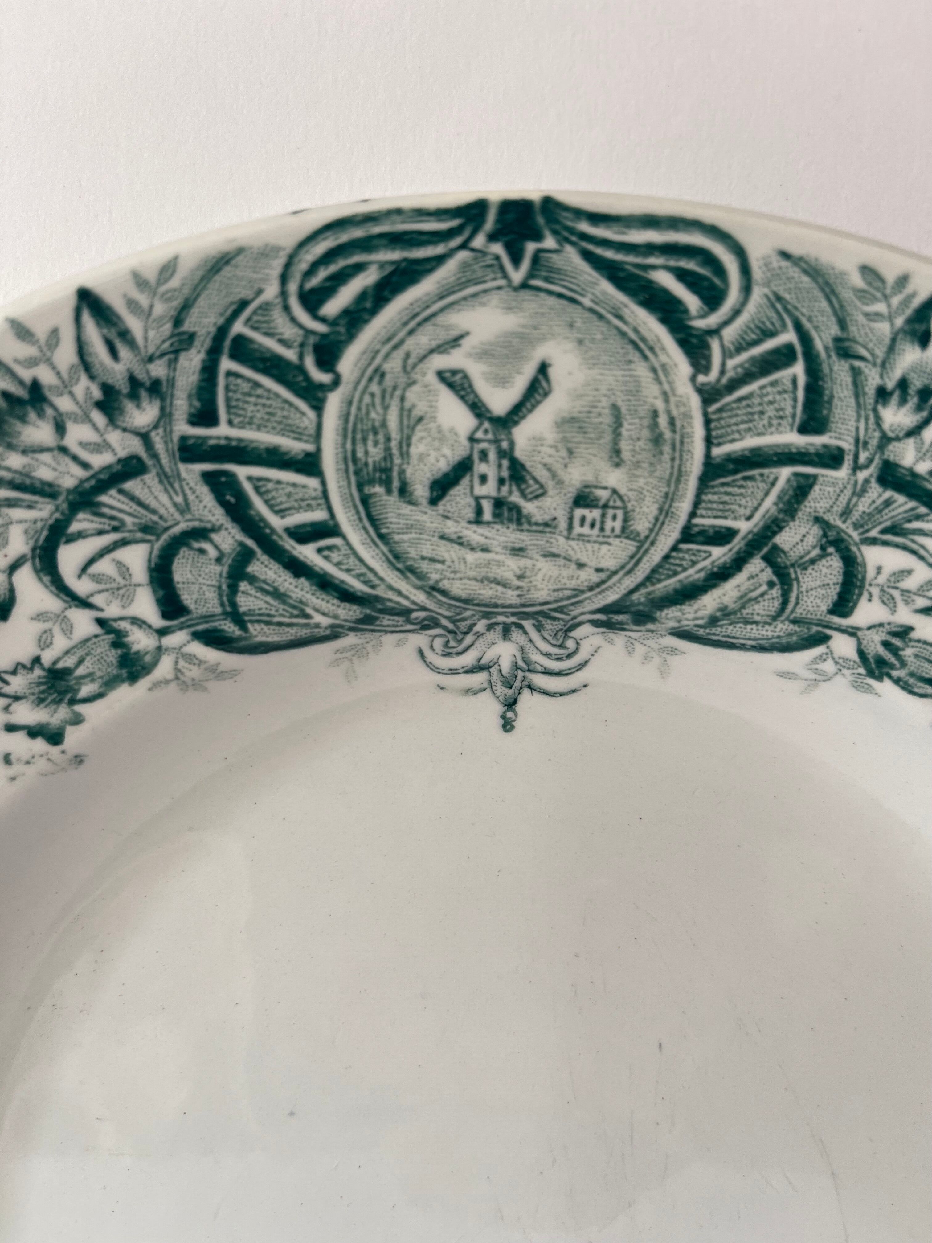 Assiette plate Terre de fer - A.Lebacqz & M. Bouchart