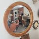 Large elm mirror