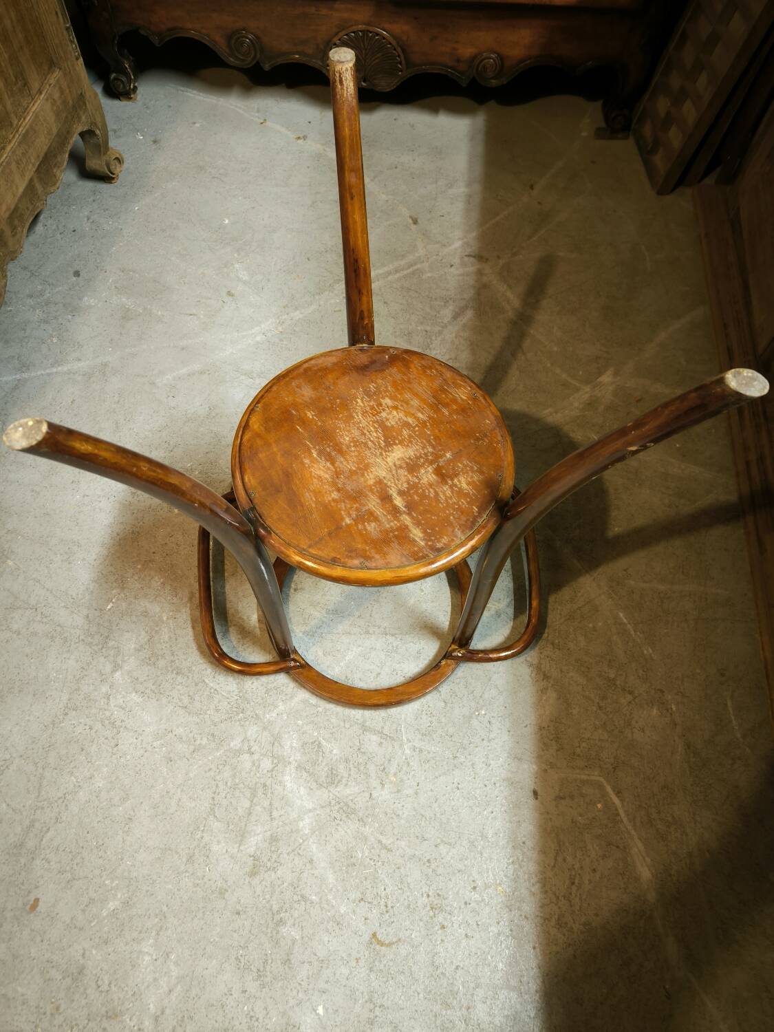 Tripod dressing table circa 1890