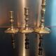 18th century bronze candle holder