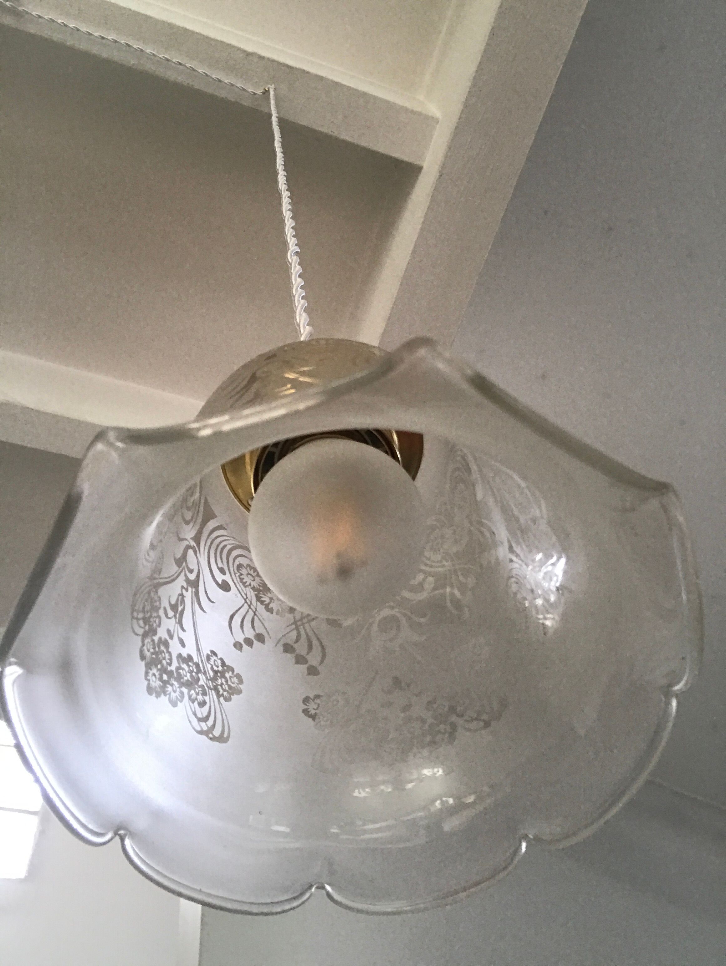 Vintage tulip hanging