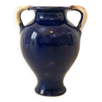 Blue Amphora Vase