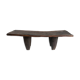 Sculptural bench in solid wood · Unique piece Range: ANCRAGE — Mobili