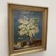 Old painting bouquet flowers
