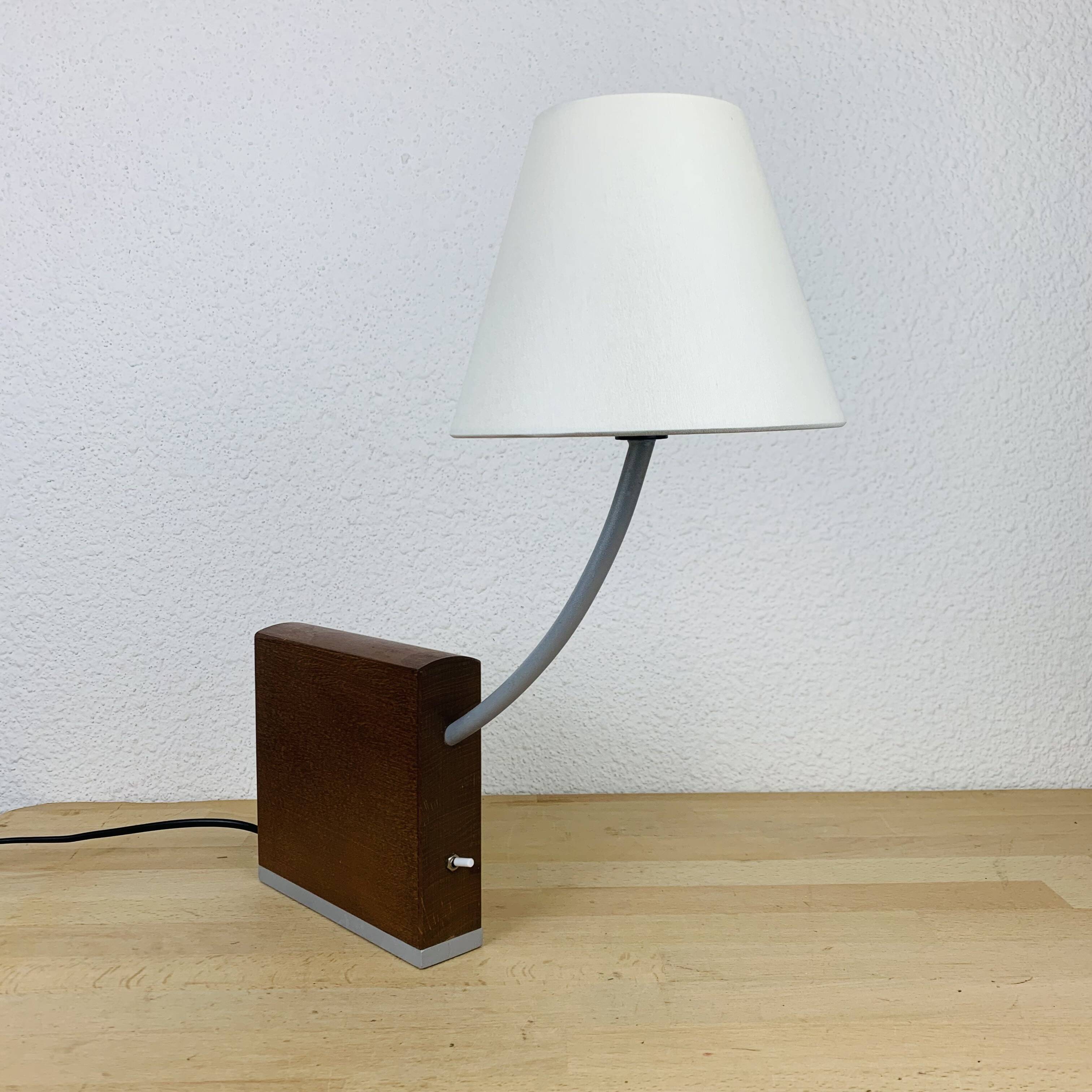 Vintage Ligne Roset teak lamp