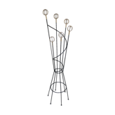 Vintage geo astrolabe coat rack 1950